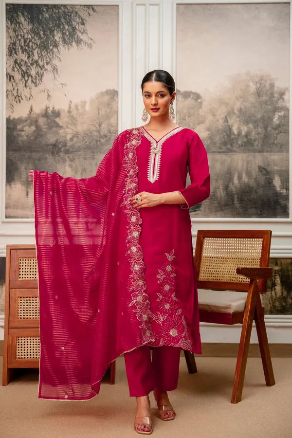 Rani_Premium_Tissue_Simmar_Kurta_Pant_Set