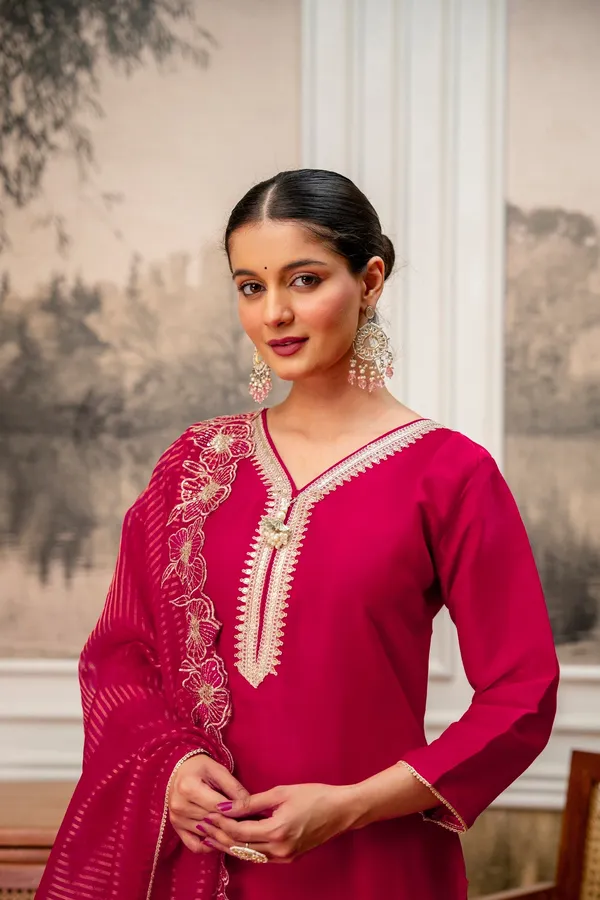 Rani_Premium_Tissue_Simmar_Kurta_Pant_Set