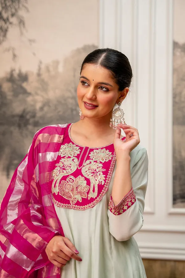 Soft_Mint_Premium_Mul_Chanderi_Kurta_Pant_Set
