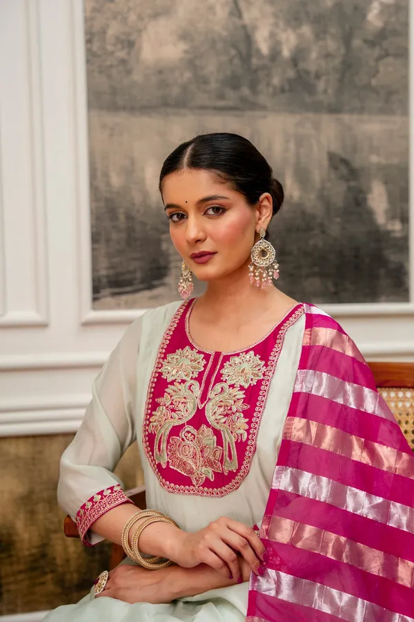 Soft_Mint_Premium_Mul_Chanderi_Kurta_Pant_Set