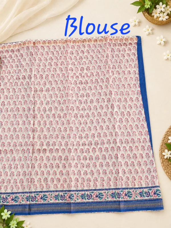 Maheshwari_Silk_Saree_With_Handblock_Print_Royal_Blue