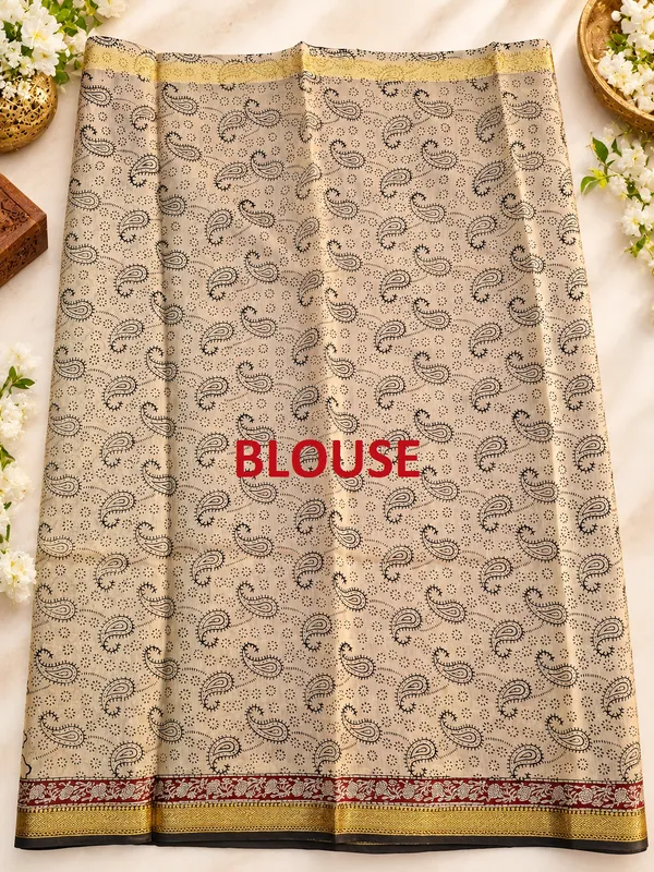 Neehar_Jaipur_Shahi_Kamal_Maheshwari_Silk_Saree_Cream_Beige