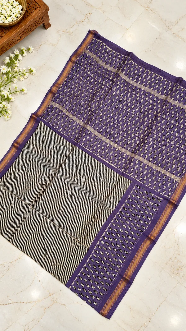 Neehar_Jaipur_Jamuni_Nazakat_Royal_Purple_Maheshwari_Silk_Saree