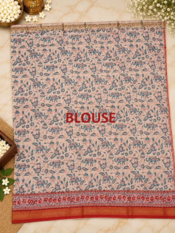 Neehar_Jaipur_Sindoor_Gulika_Vermilion_Red_Maheshwari_Silk_Saree