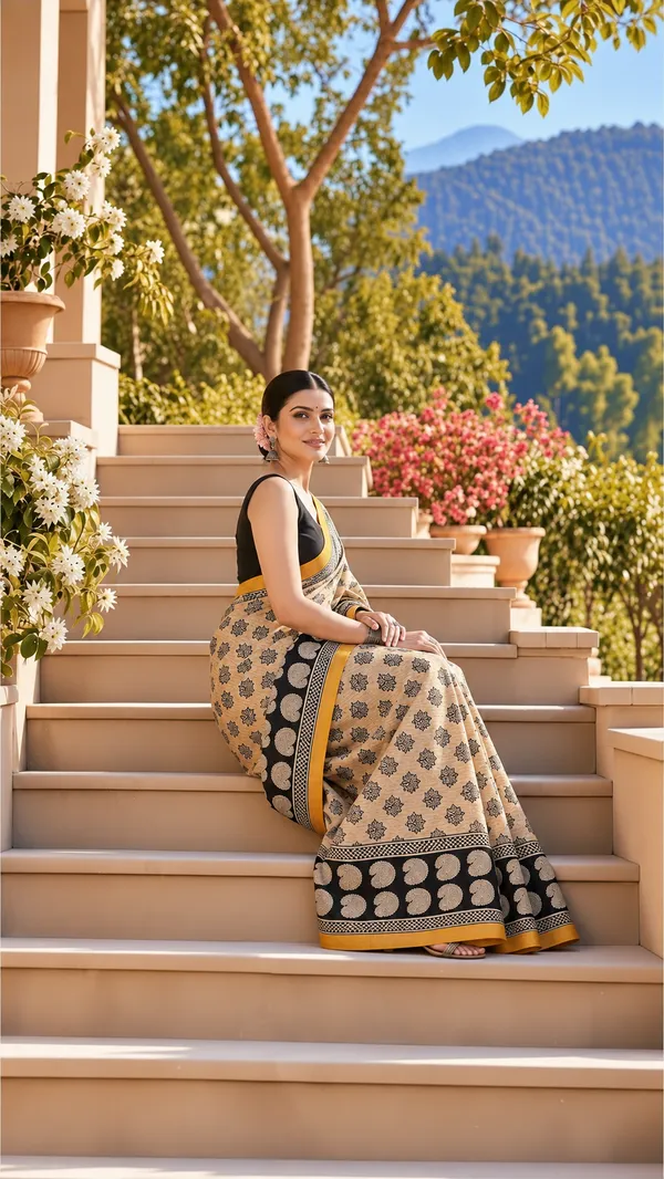Neehar_Jaipur_Shyam_Kashika_Maheshwari_Silk_Saree_Black