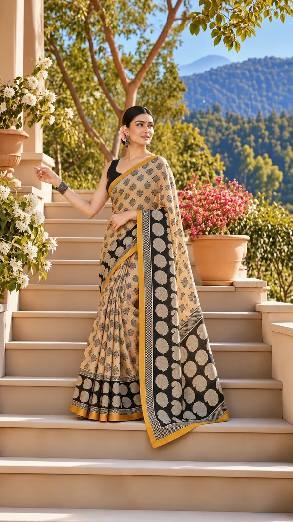 Neehar_Jaipur_Shyam_Kashika_Maheshwari_Silk_Saree_Black