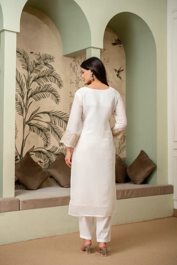 White_Embroidered_Straight_Kurta_Set_For_Women