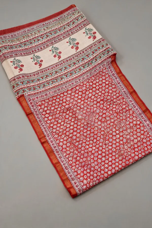 Red_Maheshwari_Silk_Geometric_Print_Saree_For_Women