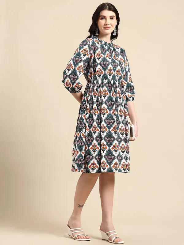 Multicolor_Viscose_Rayon_Fit_&_Flare_Dress_For_Women