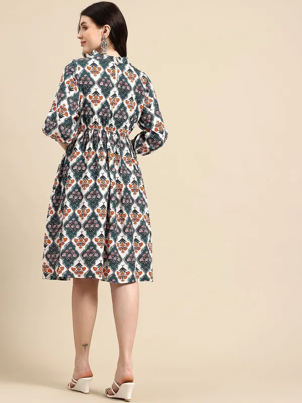 Multicolor_Viscose_Rayon_Fit_&_Flare_Dress_For_Women