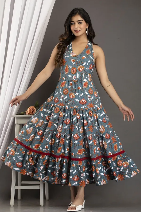 Grey_Viscose_Rayon_Tiered_A-Line_Floral_Midi_Ethnic_Dress_For_Women