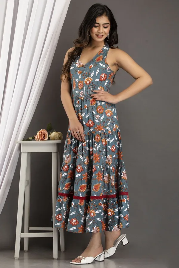Grey_Viscose_Rayon_Tiered_A-Line_Floral_Midi_Ethnic_Dress_For_Women
