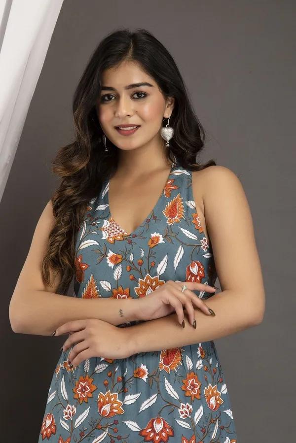 Grey_Viscose_Rayon_Tiered_A-Line_Floral_Midi_Ethnic_Dress_For_Women