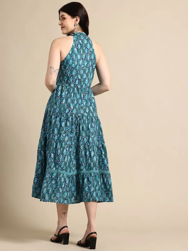 Green_Viscose_Rayon_A-Line_Abstract_Printed_Midi_Dress_For_Women