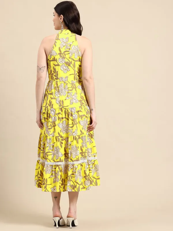 Yellow_Viscose_Rayon_Tiered_A-Line_Floral_Midi_Ethnic_Dress_For_Women