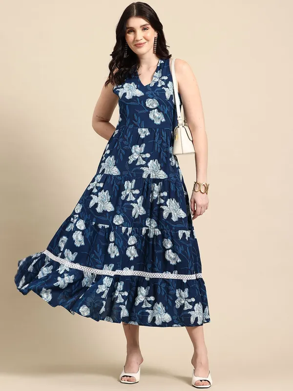 Blue_Viscose_Rayon_Tiered_A-Line_Floral_Midi_Ethnic_Dress_For_Women