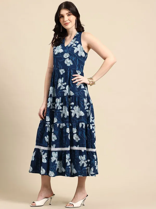 Blue_Viscose_Rayon_Tiered_A-Line_Floral_Midi_Ethnic_Dress_For_Women