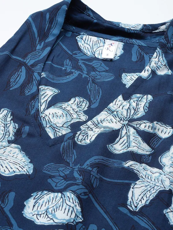 Blue_Viscose_Rayon_Tiered_A-Line_Floral_Midi_Ethnic_Dress_For_Women