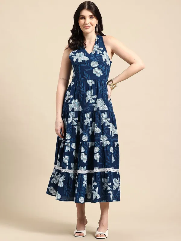 Blue_Viscose_Rayon_Tiered_A-Line_Floral_Midi_Ethnic_Dress_For_Women