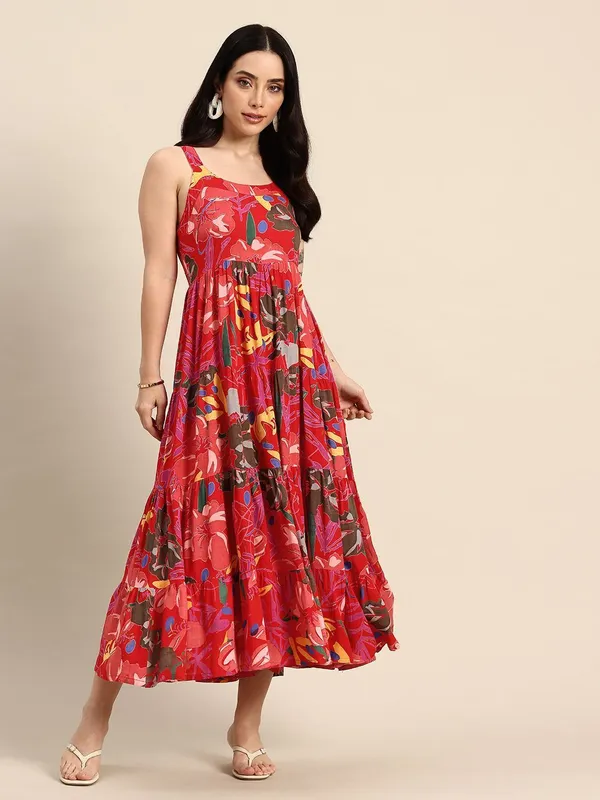 Red_Viscose_Rayon_Tiered_Fit_&_Flare_Floral_Ethnic_Dress_For_Women
