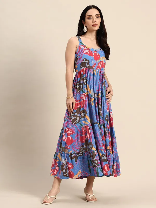 Multicolor_Viscose_Rayon_Fit_&_Flare_Floral_Ethnic_Dress_For_Women