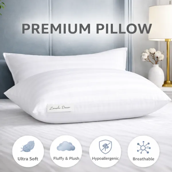 White_Striped_Premium_Cushion_Insert_9_X_24_Inch_Soft_Plush_Durable_Lumbar_Pillow_Filler