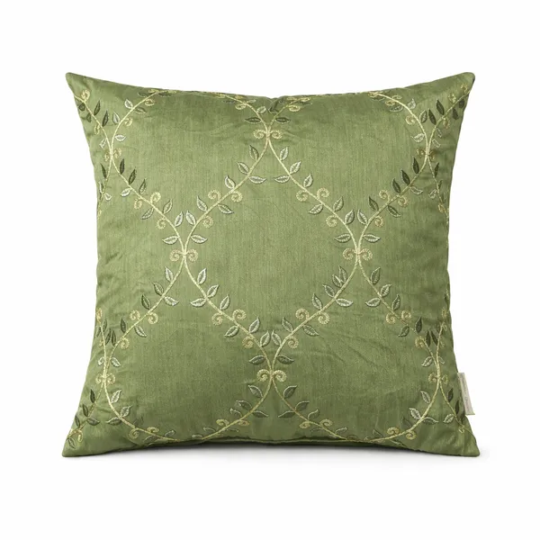 Premium_Green_Embroidered_Cushion_Cover_Elegant_Floral_Vine_Thread_Work_Decorative_Throw_Pillow_Cover
