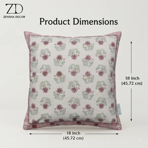 Zensha_Decor_Cotton_Linen_Cushion_Cover_18_X_18_Inch_Off_White_Floral_Block_Print_With_Pink_Green_Design