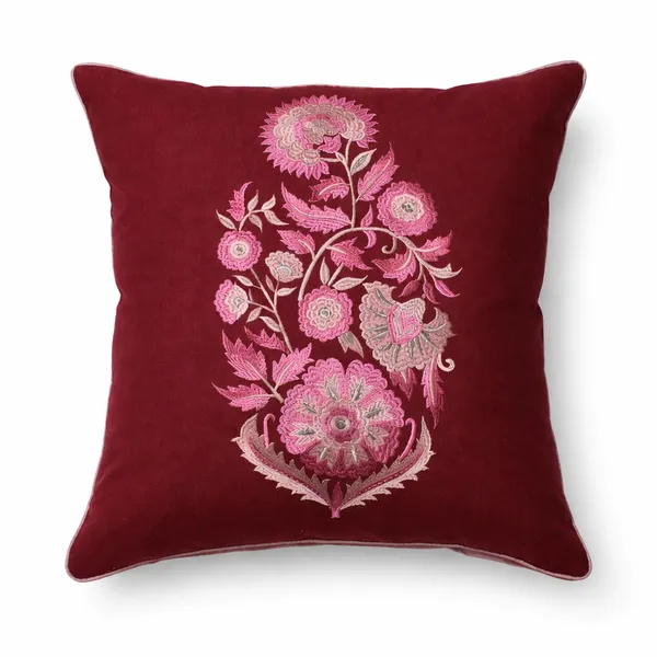 Embroidered_Burgundy_Color_Cushion_Cover_Set