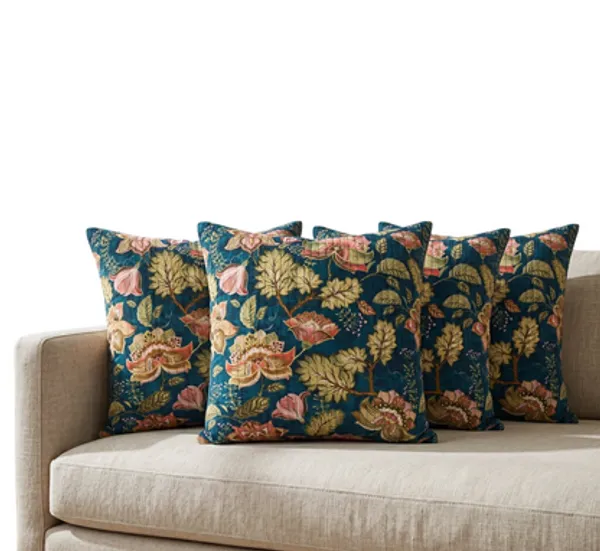 Luxury_Floral_Printed_Cushion_Cover_Midnight_Green_Decorative_Sofa_Pillow_Cover_Soft_Durable_Home_Decor_18_X_18_Inch