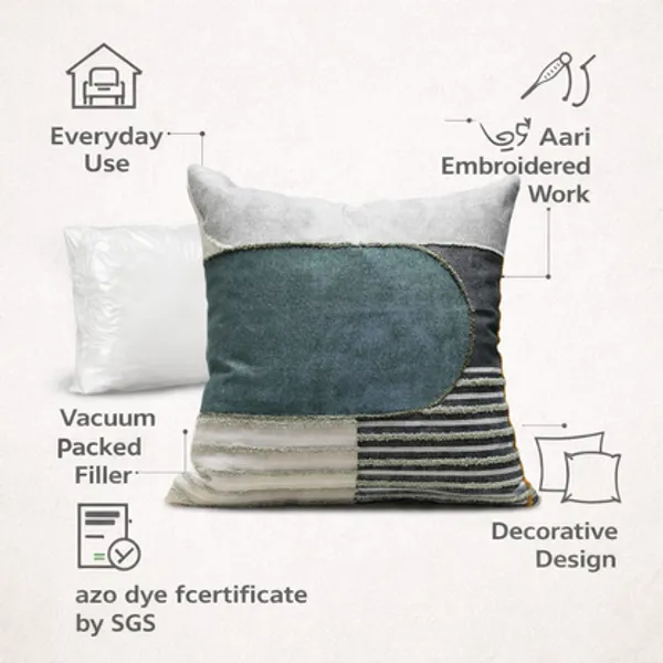Modern_Textured_Cotton_Cushion_Covers_Handmade_Striped_Patchwork_Throw_Pillow_Grey_Charcoal_Decorative_Pillow