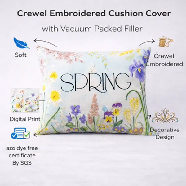 Spring_Floral_Embroidered_Printed_Cotton_Cushion_Cover_14x20_Inch
