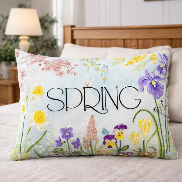 Spring_Floral_Embroidered_Printed_Cotton_Cushion_Cover_14x20_Inch