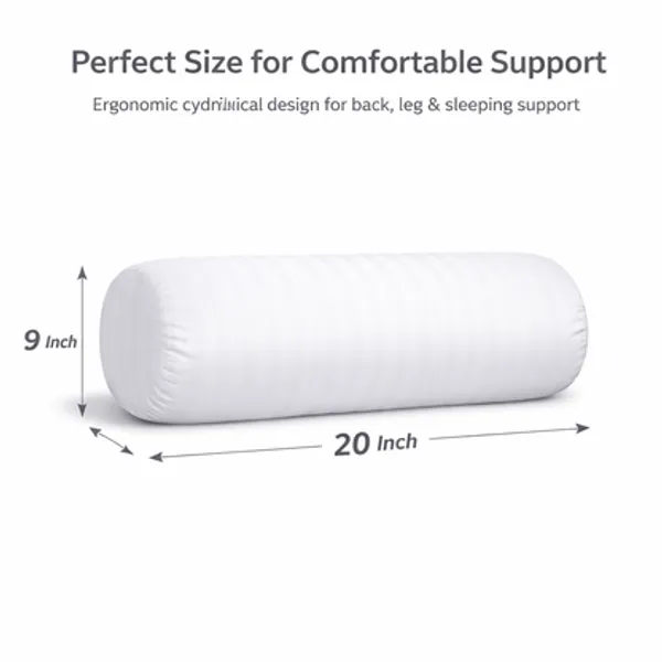 White_Striped_Bolster_Pillow_9x20_Inch_Set_Of_1_Soft_Polyester_Cylindrical_Roll_Cushion_For_Neck_Back_Support_Long_Round_Pillow_For_Bed_Sofack_Back_Support_Long_Round_Pillows_For_Bed_Sofa