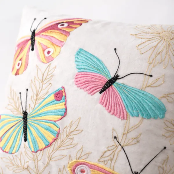 Embroidered_Butterfly_Poly_Velvet_Cushion_Cover_Set