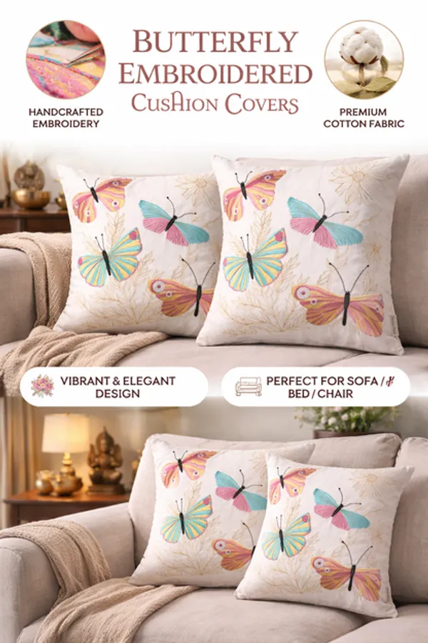 Embroidered_Butterfly_Poly_Velvet_Cushion_Cover_Set