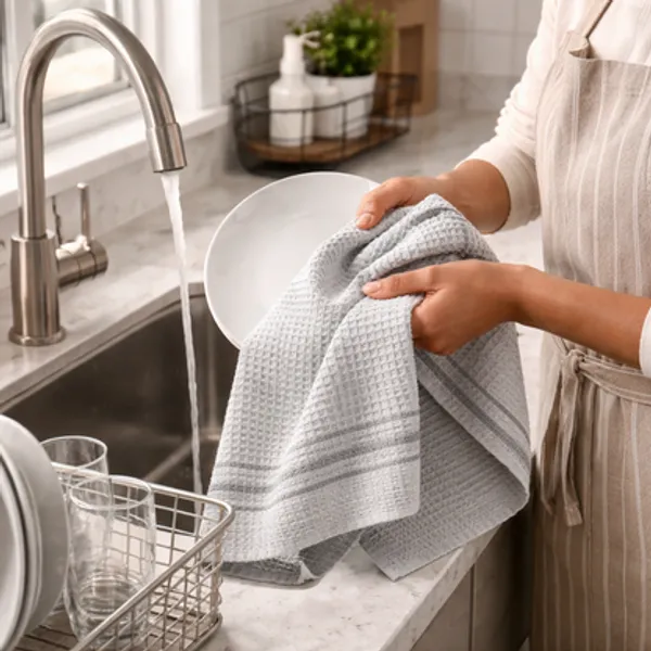 Ultra_Soft_Absorbent_Waffle_Weave_Kitchen_Towels_3_Piece_Grey_Stripe_Dish_Cloth_Set
