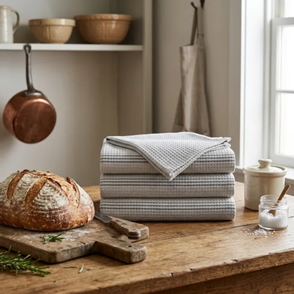 Ultra_Soft_Absorbent_Waffle_Weave_Kitchen_Towels_3_Piece_Grey_Stripe_Dish_Cloth_Set