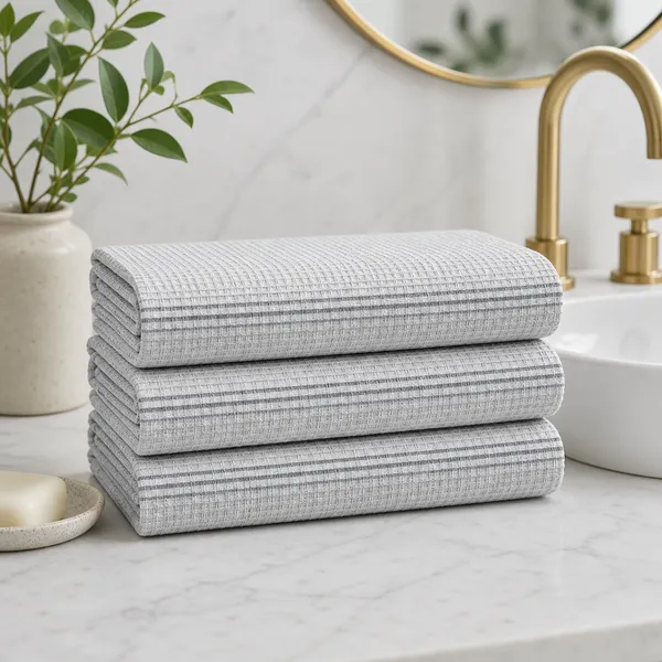 Ultra_Soft_Absorbent_Waffle_Weave_Kitchen_Towels_3_Piece_Grey_Stripe_Dish_Cloth_Set