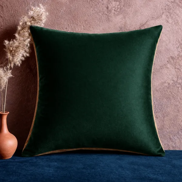 Premium_Green_Poly_Velvet_Cushion_Cover_Set