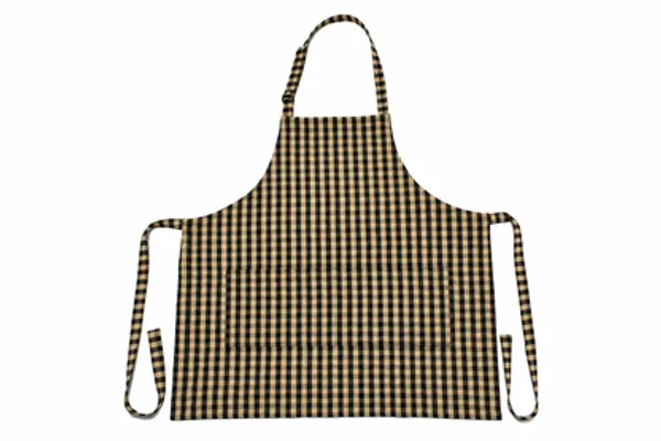 Cotton_Kitchen_Apron_For_Women_Men_Black_Cream_Checkered_Cooking_Apron_With_Front_Pocket_1_Pack