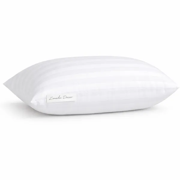 White_Striped_Premium_Cushion_Insert_17_X_26_Inch_Soft_Plush_Durable_Rectangular_Lumbar_Pillow_Filler
