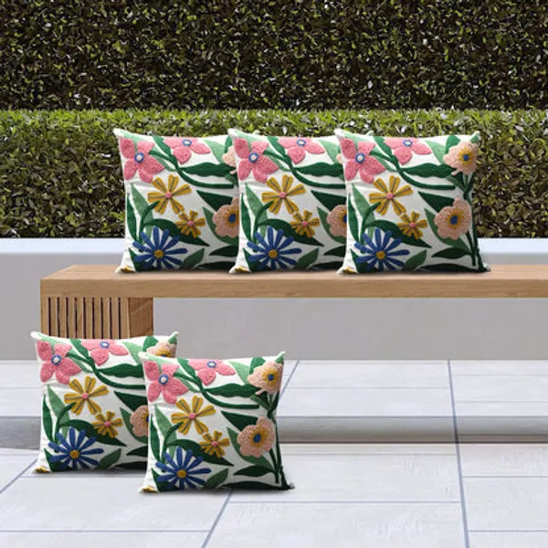 Handcrafted_Floral_Tufted_Cotton_Cushion_Cover_Set_16x16_Inch_Soft_Decorative_Pillow_Covers_For_Sofa_Living_Room