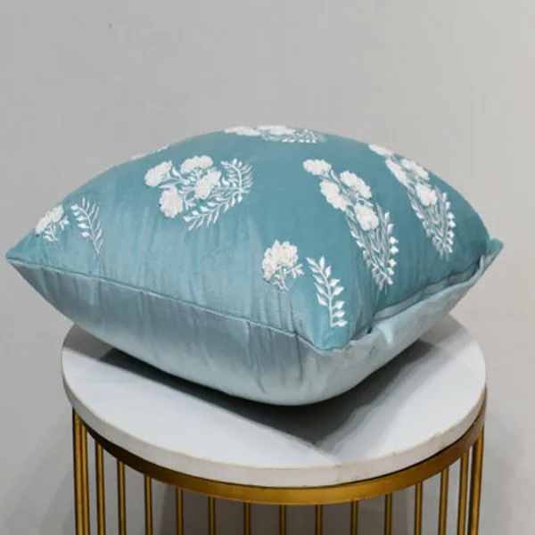 Zensha_Decor_Sky_Blue_Embroidered_Cushion_Cover_18x18_Inch_Premium_Polyester_Velvet_Decorative_Throw_Pillow_Cover_With_Elegant_Floral_Embroidery_For_Sofa_Couch_Bedroom