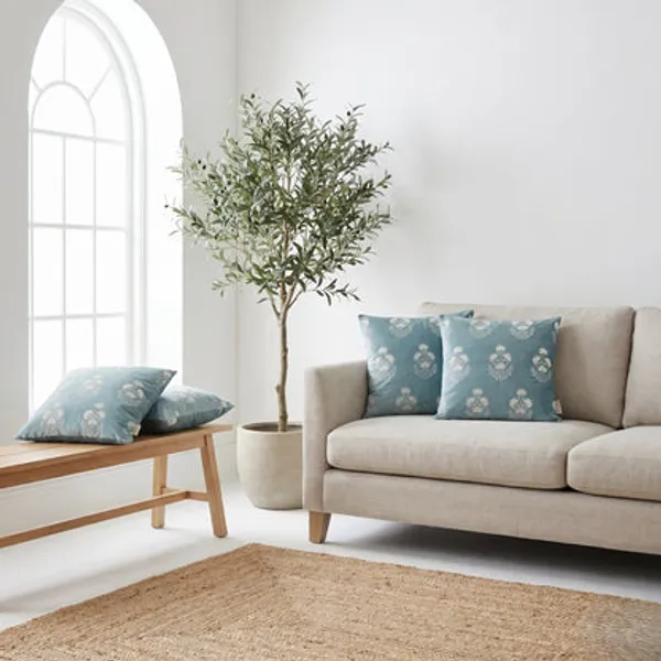 Zensha_Decor_Sky_Blue_Embroidered_Cushion_Cover_18x18_Inch_Premium_Polyester_Velvet_Decorative_Throw_Pillow_Cover_With_Elegant_Floral_Embroidery_For_Sofa_Couch_Bedroom
