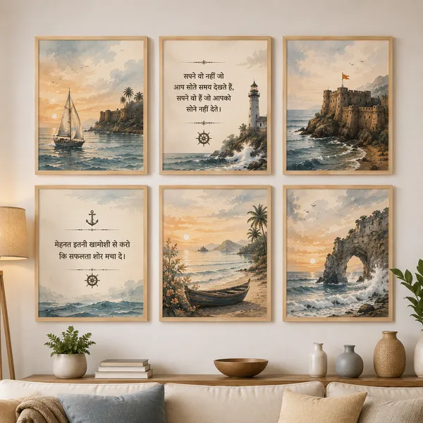 Wooden_Coastal_Nautical_Set_Of_6_Framed_Wall_Art