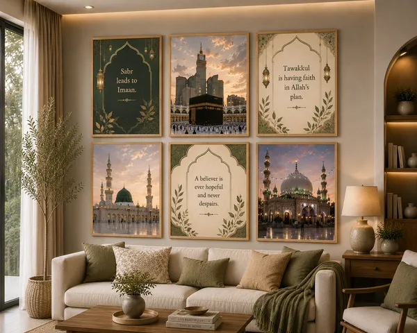 Islamic_Religious_Quote_Framed_Wall_Art_Set
