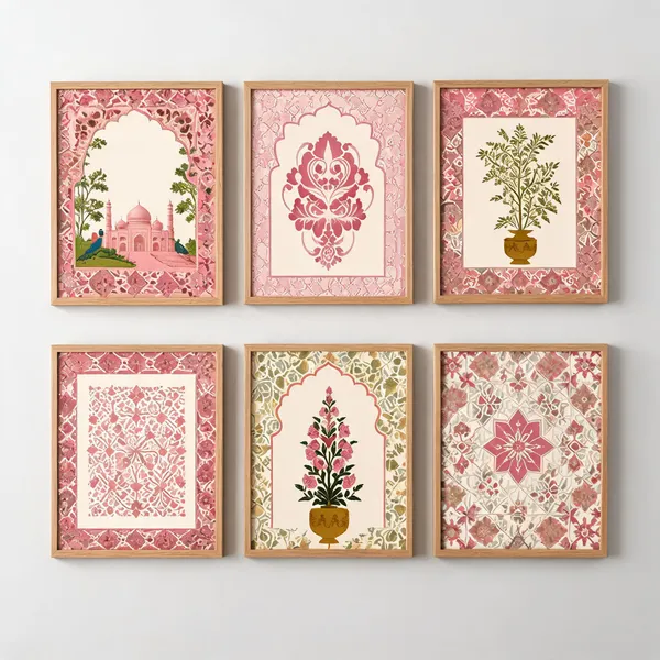Traditional_Floral_Print_Framed_Wall_Art_Set