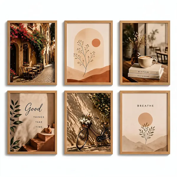 Wooden_Vintage_Botanical_Set_Of_6_Framed_Wall_Art_Prints