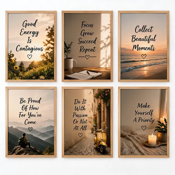 Framed_Inspirational_Quote_Scenic_Print_Wall_Art_Set